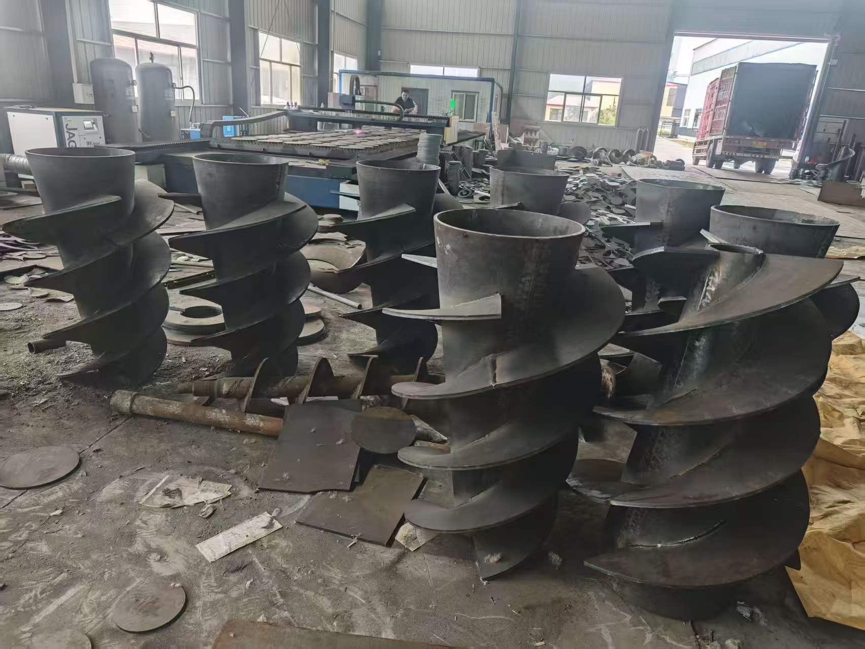 绍兴市无轴螺旋输送机蛟龙叶片 - 一站式服务